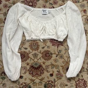 Princess Polly cropped long sleeve